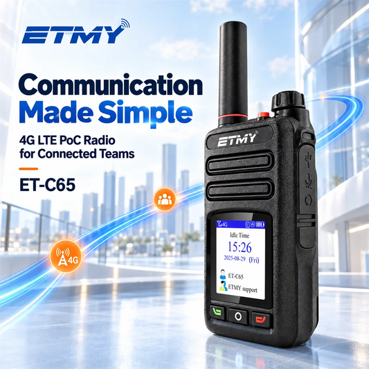 ETMY ET-C65 4G Network Walkie Talkie
