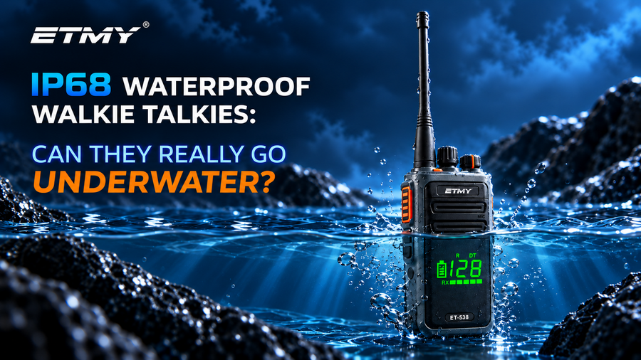 IP68 Waterproof Walkie Talkies: Can They Really Go Underwater?