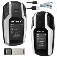 ETMY ET-C15 4G PoC Radio — Fashion Walkie Talkie for Car Meets & Mountain Runs
